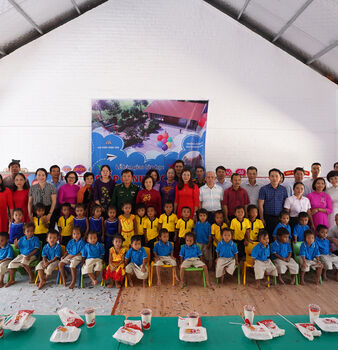 LỄ KHÁNH THÀNH ĐIỂM TRƯỜNG BẢN BAN