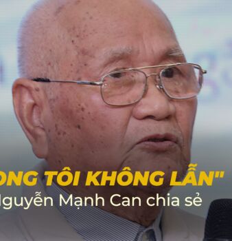 HỘI VIÊN NGUYỄN MẠNH CAN: “CHỈ MONG TÔI KHÔNG LẪN”