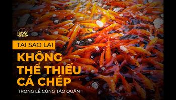 Tại sao cúng Táo Quân lại không thể thiếu cá chép?